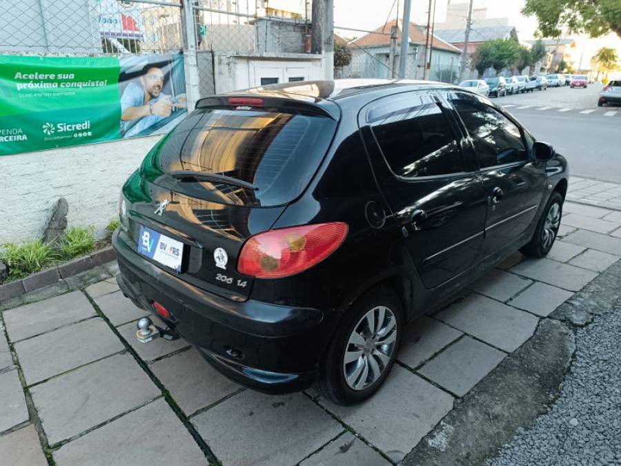 PEUGEOT - 206 - 2005/2005 - Preta - R$ 11.900,00