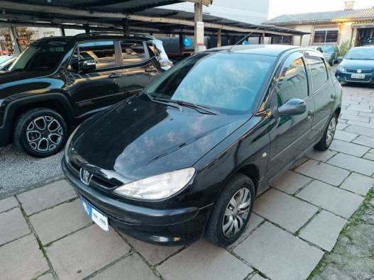 PEUGEOT - 206 - 2005/2005 - Preta - R$ 11.900,00