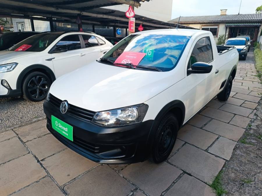 VOLKSWAGEN - SAVEIRO - 2015/2016 - Branca - R$ 47.900,00